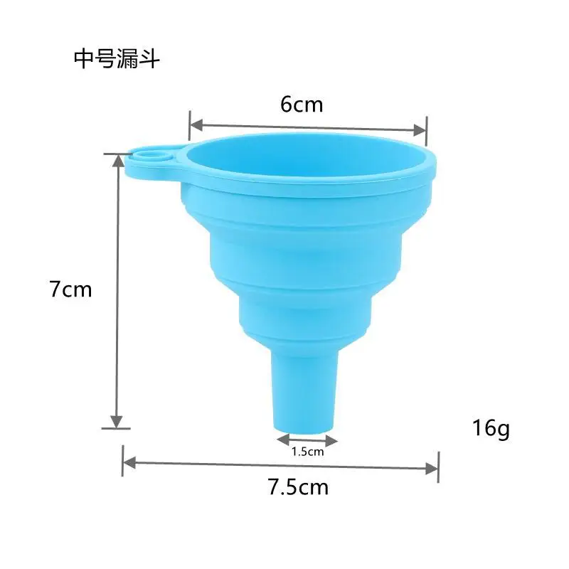 Foldable Funnel Foldable Funnel Silicone Collapsible Portable Funnels