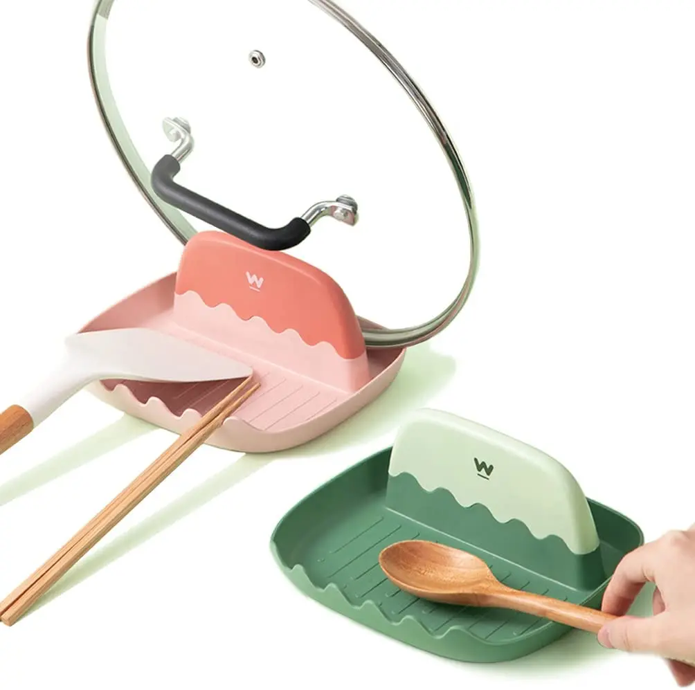 Подставка для ложки для кухонной стойки, подставка для ложки, лопатки, ложки для кухонной утвари, подставка для кухонной столешницы
