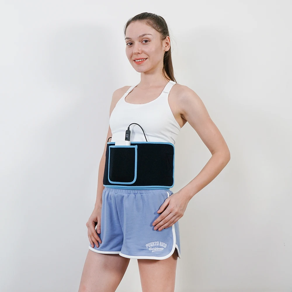Near Red Light Therapy LED Light Therapy Device Wrap Belt 660nm 850nm for Body Waist Back Pain Wearable Large Red Light Belt