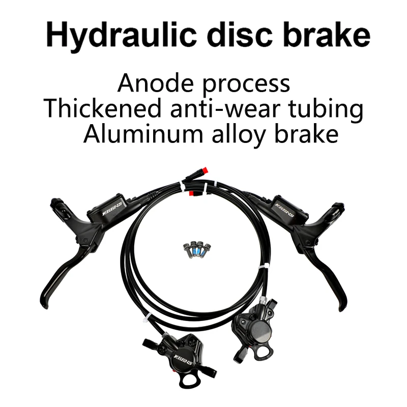 Electric Bicycle Hydraulic Disc Brake Kit Ebike Power Cut Off Brake Level Bicycle Dual Disc Oil
