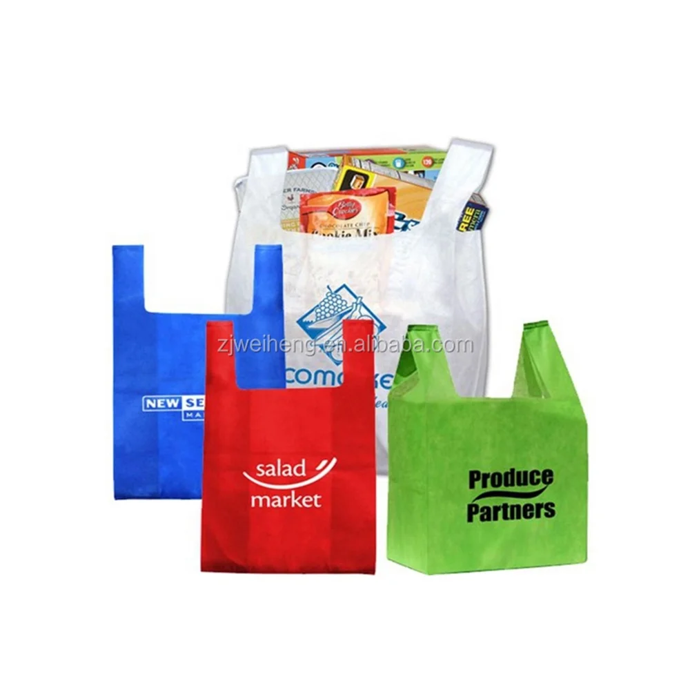 Eco-friendly Non Woven Tote Bags Customizable Designs