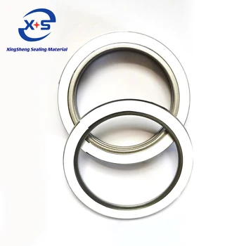 Professional custom Inner and outer reinforced ring type PTFE spiral wound gasket