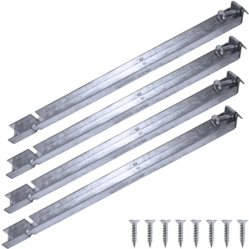 Adjustable Kitchen Sink Fixing Clips Triangle Bracket Hardware with Z Clip for Undermount Sink Installation