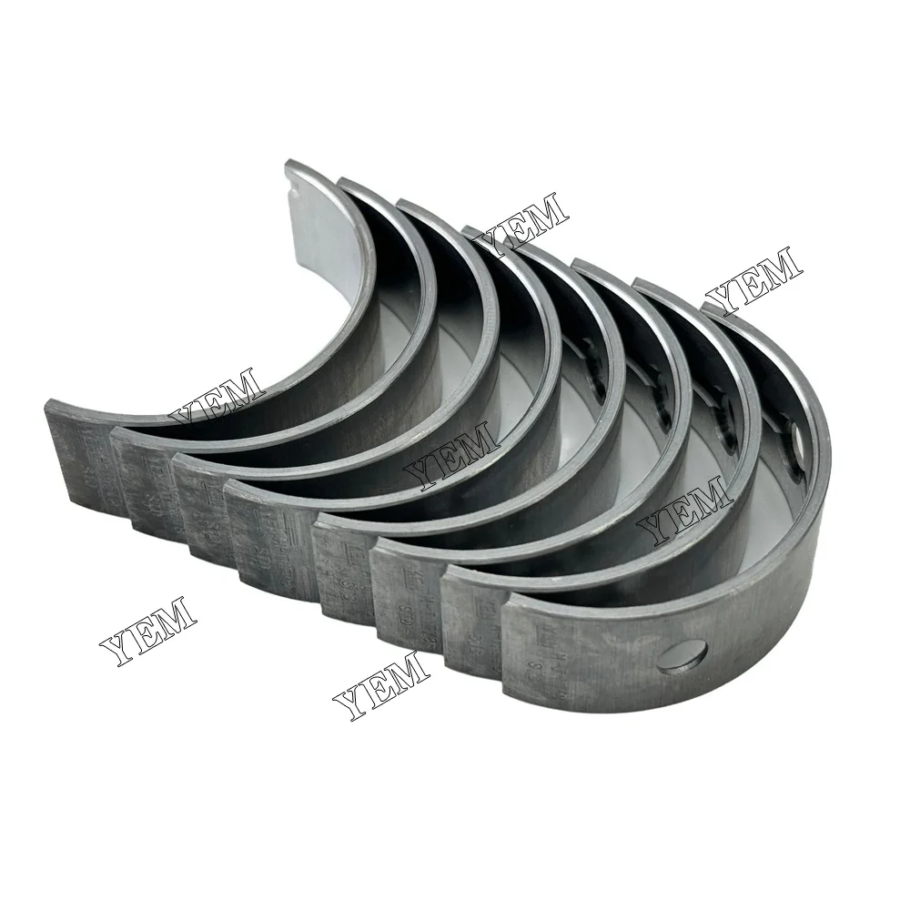For Yanmar 3TNE82 Main Bearing 119810-02800 Standard Size Engine Parts 2