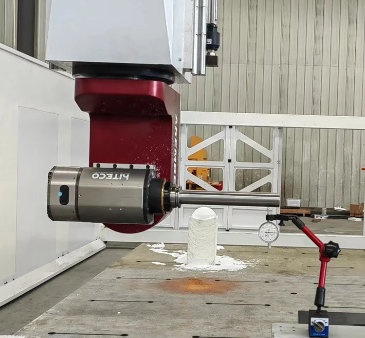 Rotating Spindle Machine High Quality 5 Axis CNC Milling Machine Rotating Head Rotor 3D Carving ...