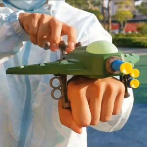 ITTL Plastic Toys Kids Shooting Game Outdoor Sport Toy with Light