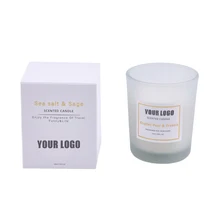 Customizable Logo Unique Soy Wax Luxury Scented Candle
