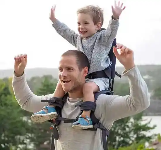 Children's Saddle Shoulder Carrier Kids Baby Shoulder Carrier with Hip Seat  Outdoor Trekking Hiking Safety Hip Seat Baby Carrier