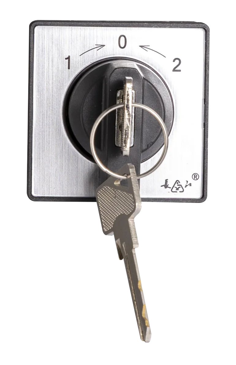 Factory Price 3 Phase Rotary Switch with Key Manual Changeover Feature