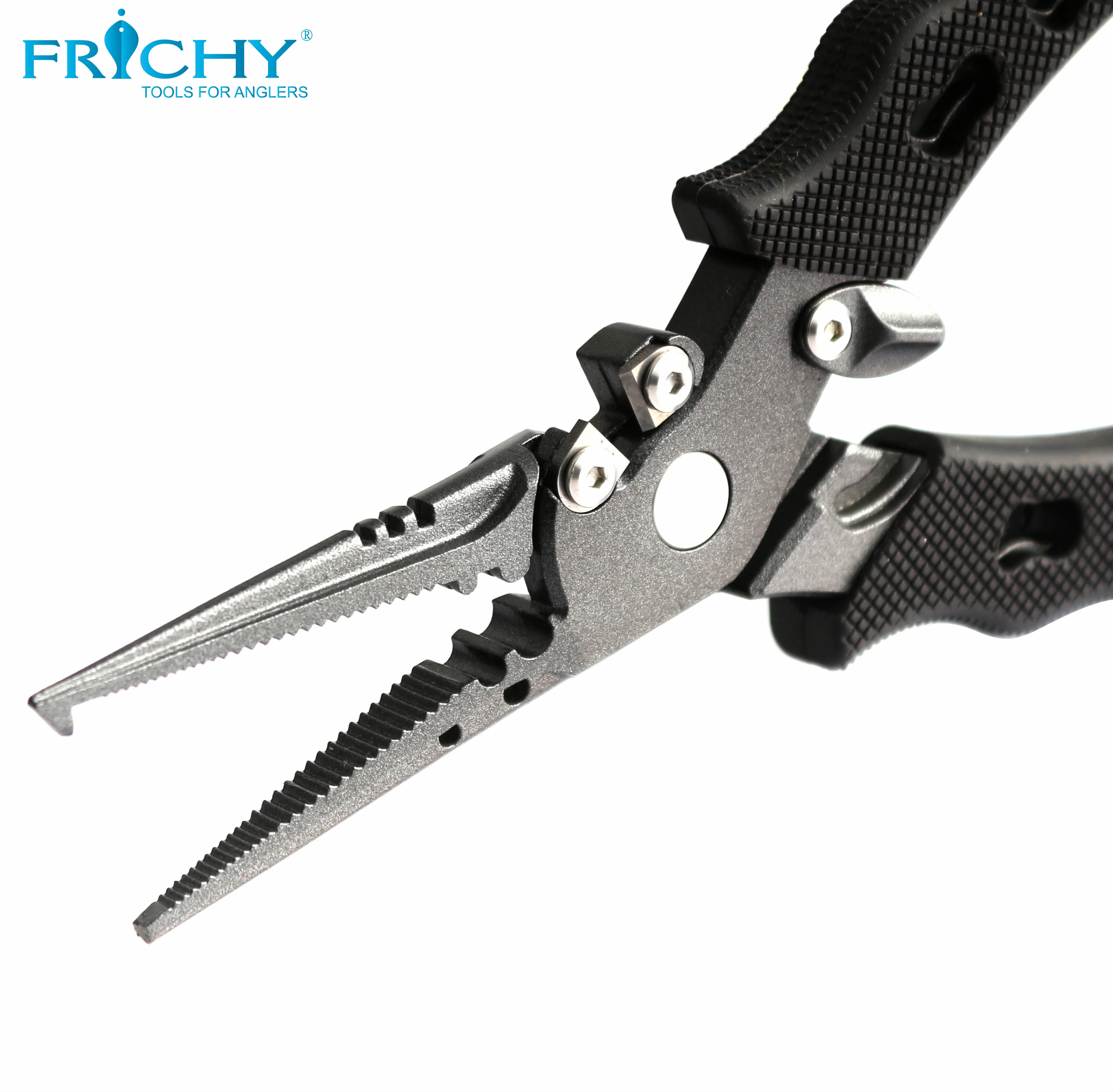 Индивидуальный логотип многофункциональные рыболовные аксессуары из нержавеющей стали для морской рыбалки плоскогубцы