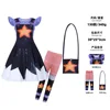 Vestido Lily con mangas volantes (falda, pantalón y bolso)
