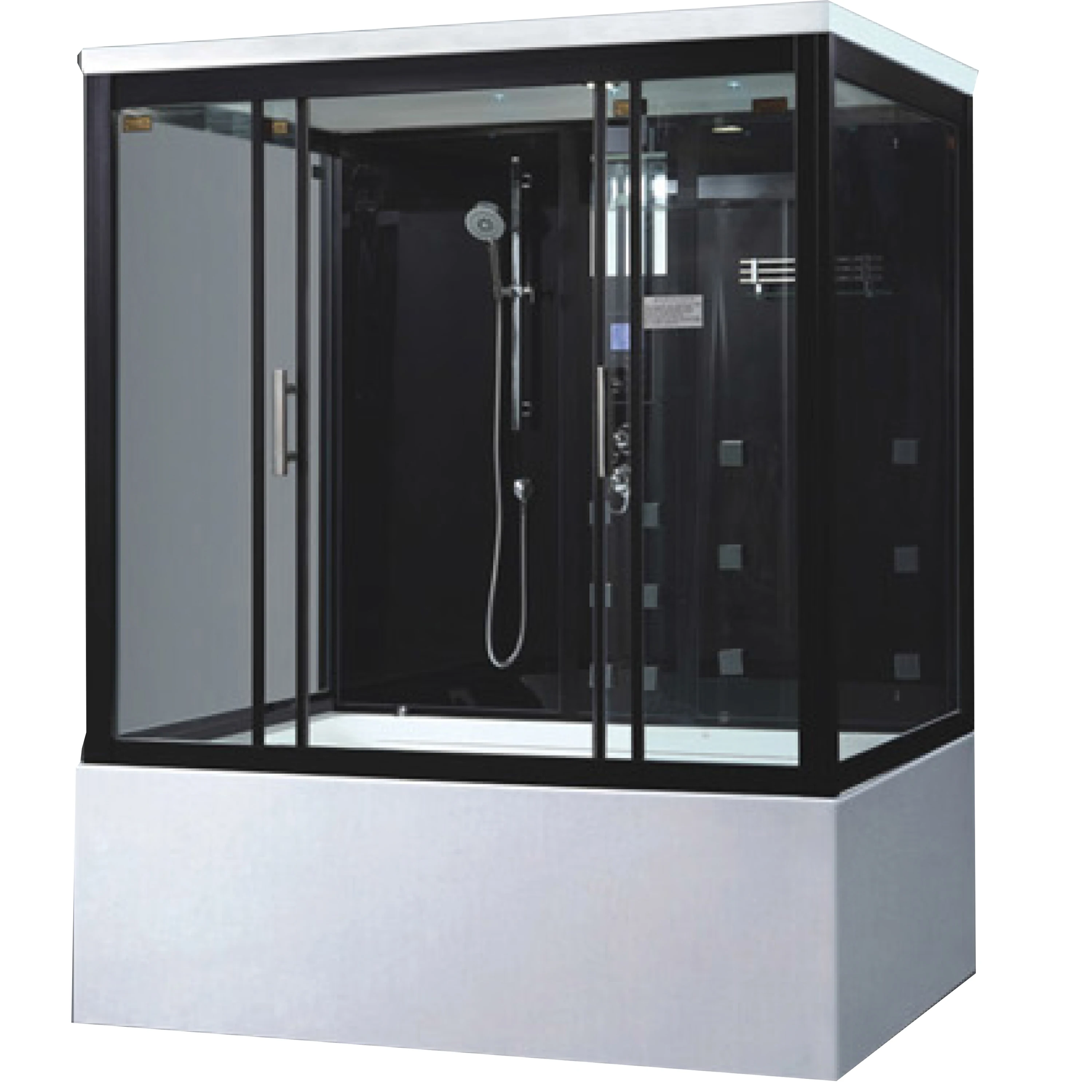 High Quality Modern Design Combination Big whirlpool Luxury Steam Shower Cabinet Steam Shower Room Cabin With Tub