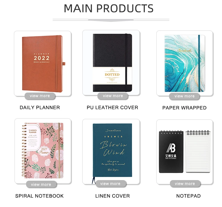 Wholesale Promotional Luxury Gifts Items Notebook Business Gift Thermos