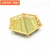 Grande base hexagonale bleue