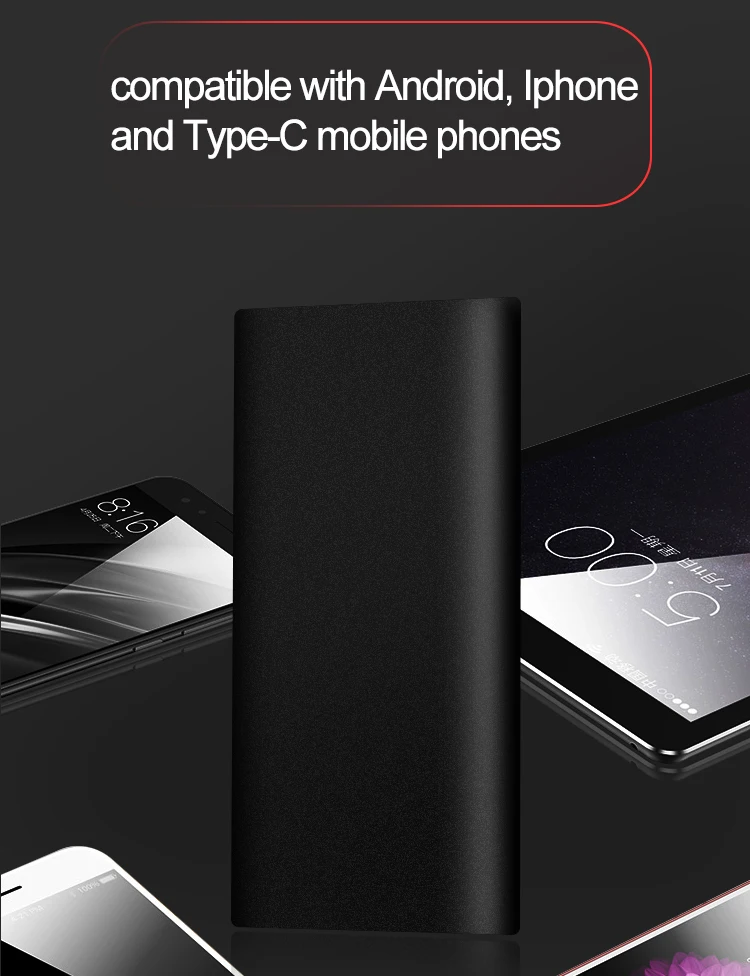 Power Bank 10000mAh 22.5W, Mini Caricatore Portatile con Ricarica