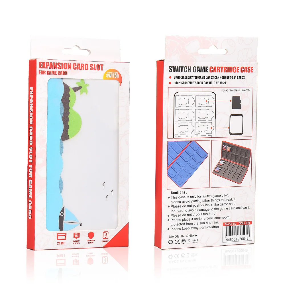 24 in 1 Shockproof Game Cards Case for Nintendo Switch