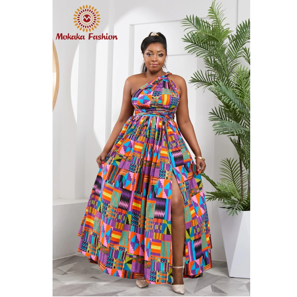 High Waist Maxi Dress Sexy Clothing 