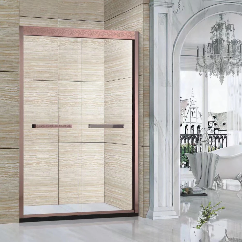 Wholesale Complete Tempered Glass Shower Cabin Square Integrate Cabin Enclosure  Entry Easy Sliding Bathroom Shower Rooms 