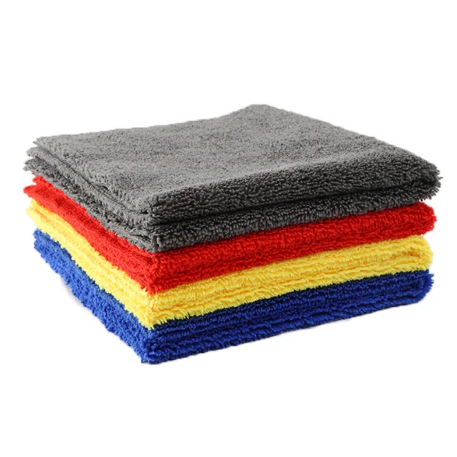 40x40cm Edgeless Microfiber Car Drying Towel Absorbent Towel For Car