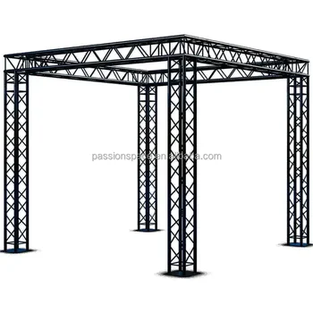 Passion Aluminum Alloy OEM Customized Heavy Duty Beam Black Truss Professional Stage Equiment Truss