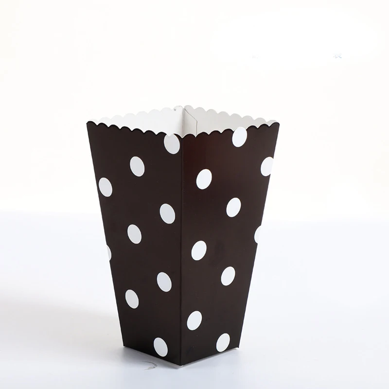 Factory Wholesale Mini Popcorn Boxes Custom Printed logo Food Grade Party Popcorn Paper Box