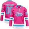 Pinkhot Blue White