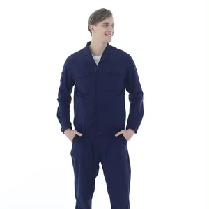 Construction Worker Uniform Safety Workwear Anti-Static Breathable Flame-Retardant Cotton Unisex