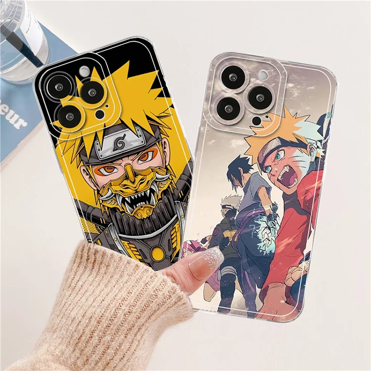 New Arrival Cartoon Soft Silica Phone Case All Models Custom Mobile Phone Anime Cases