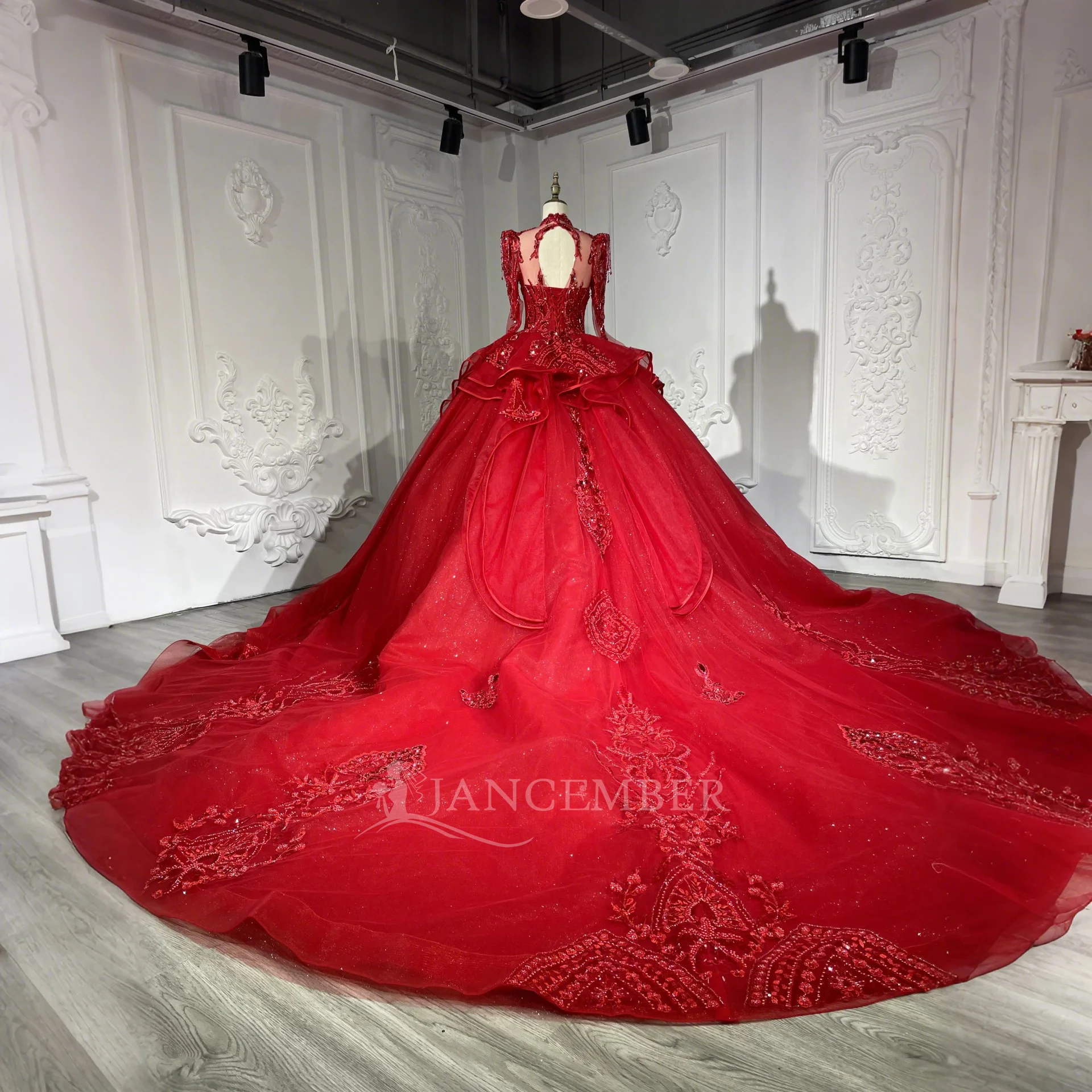 Beautiful Red Wedding Dresses Lace Ball Gown With Train Quinceanera Dresses Mexican Lslm06 Beautiful Red Wedding Dresses Lace Ball Gown With Train Quinceanera Dresses Mexican Lslm06
