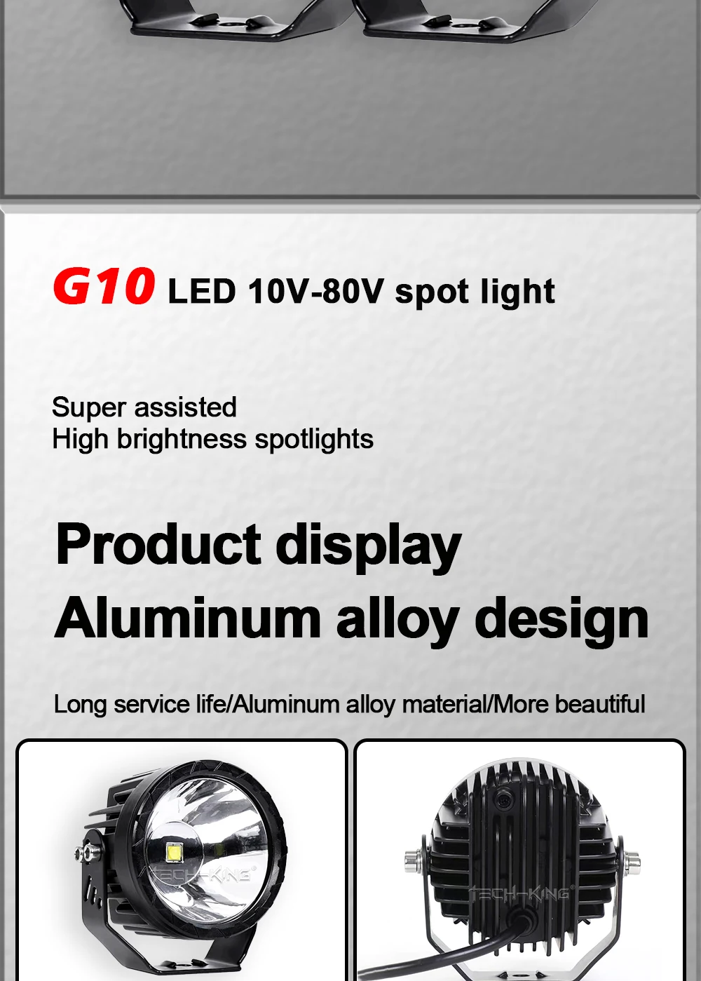 Super Bright 3.5 Inch Spot White Yellow LED Work Light For Car SUV Offroad Motorcycle ATV UTV BUS Truck 10-80V Fog lamp