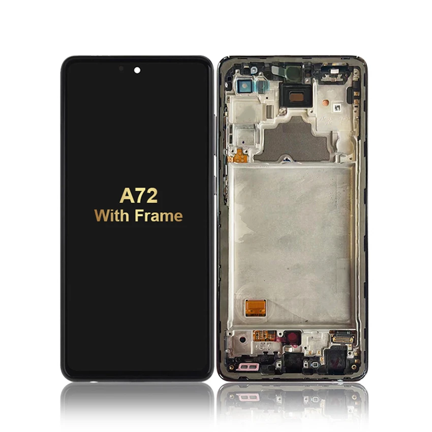 Original Mobile Phone Lcd Replacement Display Touch Screen for Samsung A53 A54 A70 A71 A72 A73 5G With Frame Digitizer Assembly