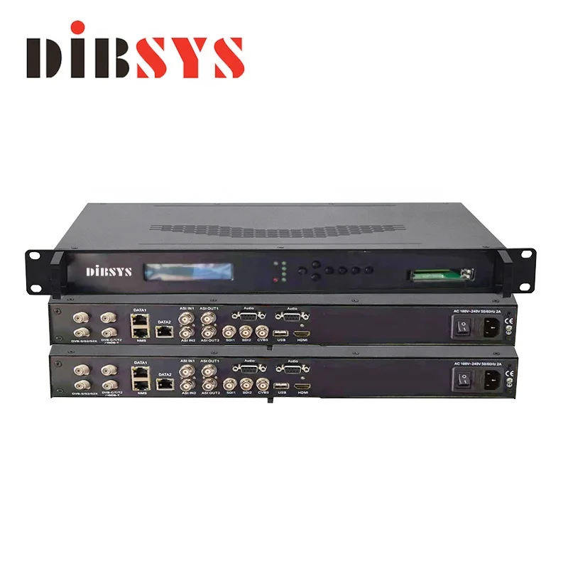 Ip To Sdi Decoder With Dvbs2 Dvbt2 Ci Ird Tv Station Equipment Buy