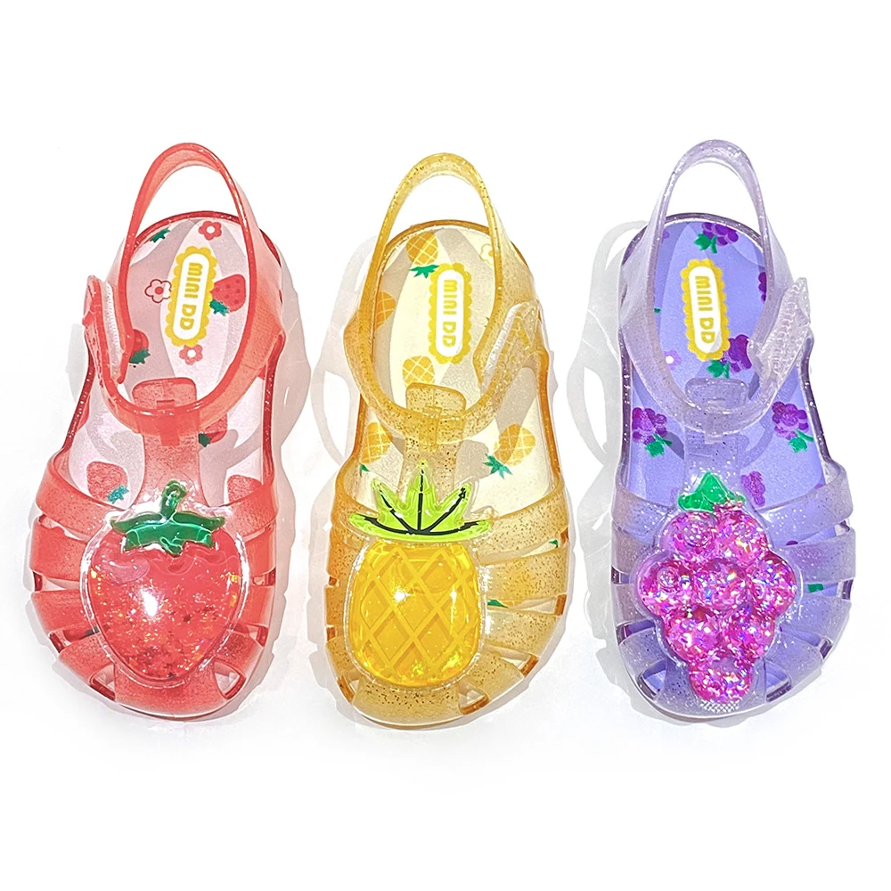 【COLOR iN ID】Glady Jelly Shoes TMOYZQ Jelly Shoes for 2-10 Years Old Little Girls, Toddler