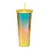 Translucent yellow-green pink
