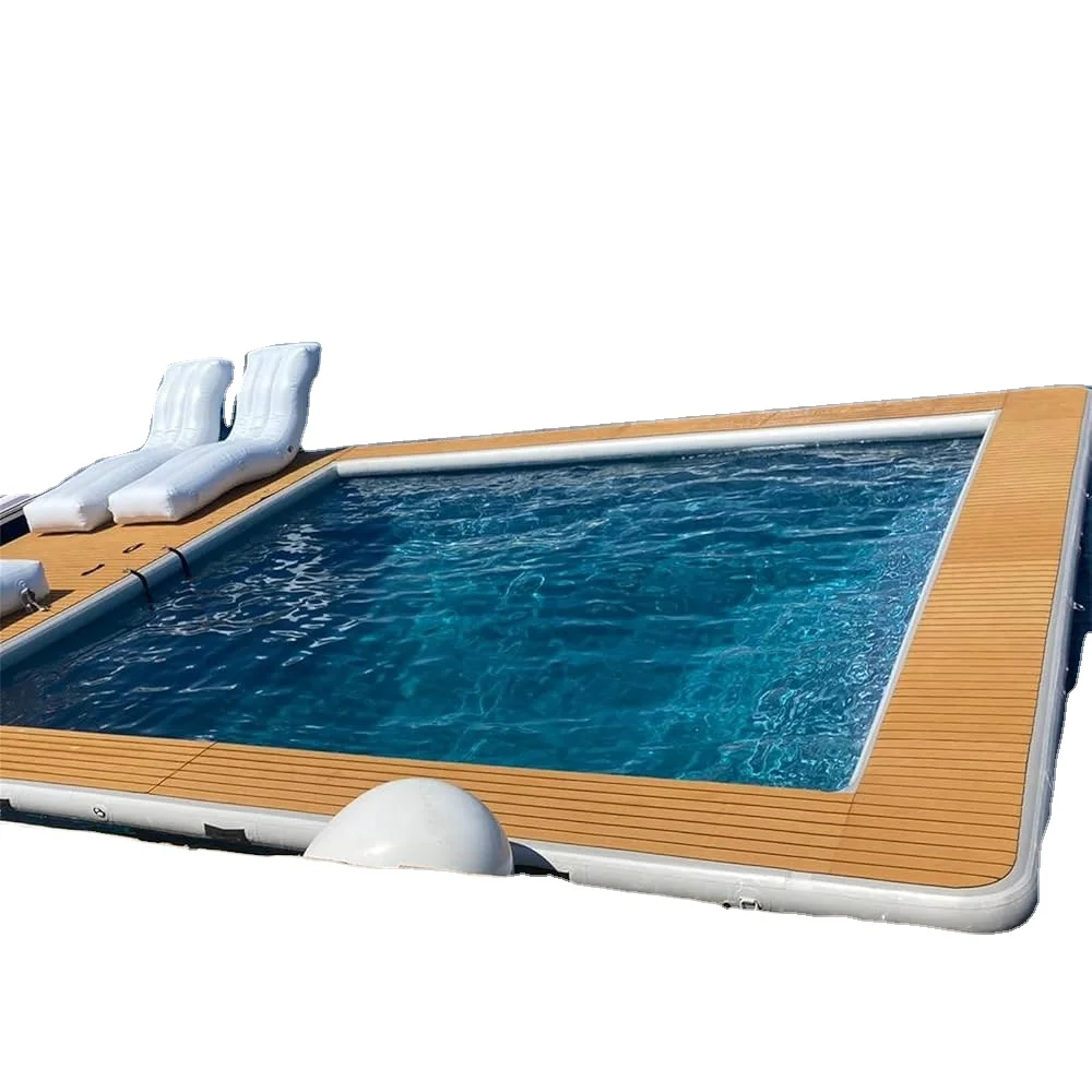 Factory Direct Supply Inflatable Swim Zone Swimming Safety Net Sea Barrier Pool Floating