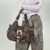 Brown leopard
