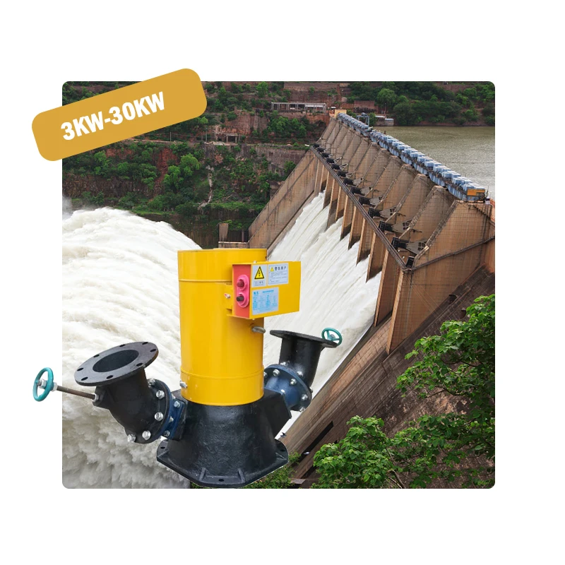 Hydroelectric Generating Hydropower Plant 5kw Small Water Turbine