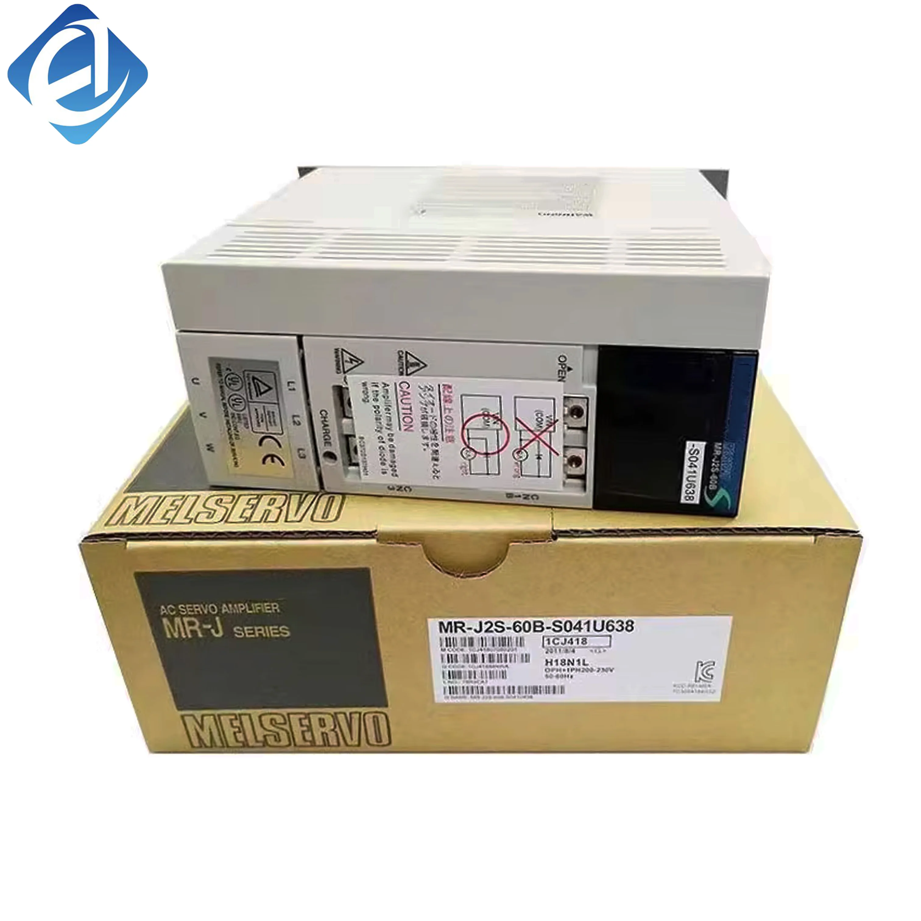 Nový originálny servoregulátor MR-J2S-60B-S041U638, Mrj2s60bs041u638, jednofázový, skladom v sklade