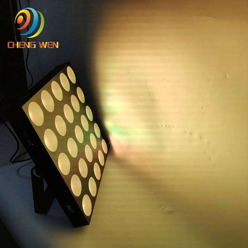 Hot Product 25pcs Matrix Led Full Color Stage Wall Wash Panel Light