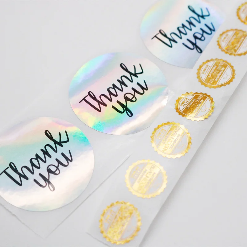 Custom Printed Paper Logo Sticker Self Adhesive Bottle Vinyl Roll ...
