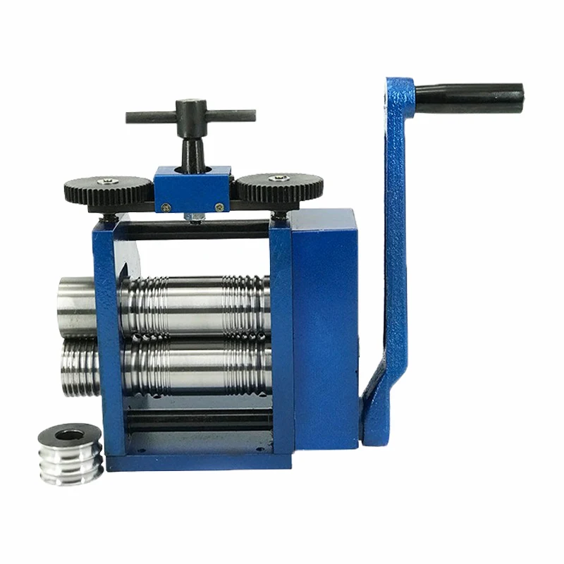 Hand Mini-tablet-press-machine Gold Jewelry Sheet Pressing Machine Bracelet Making Machine  Rolling Mill Jewelry Tools Equipment