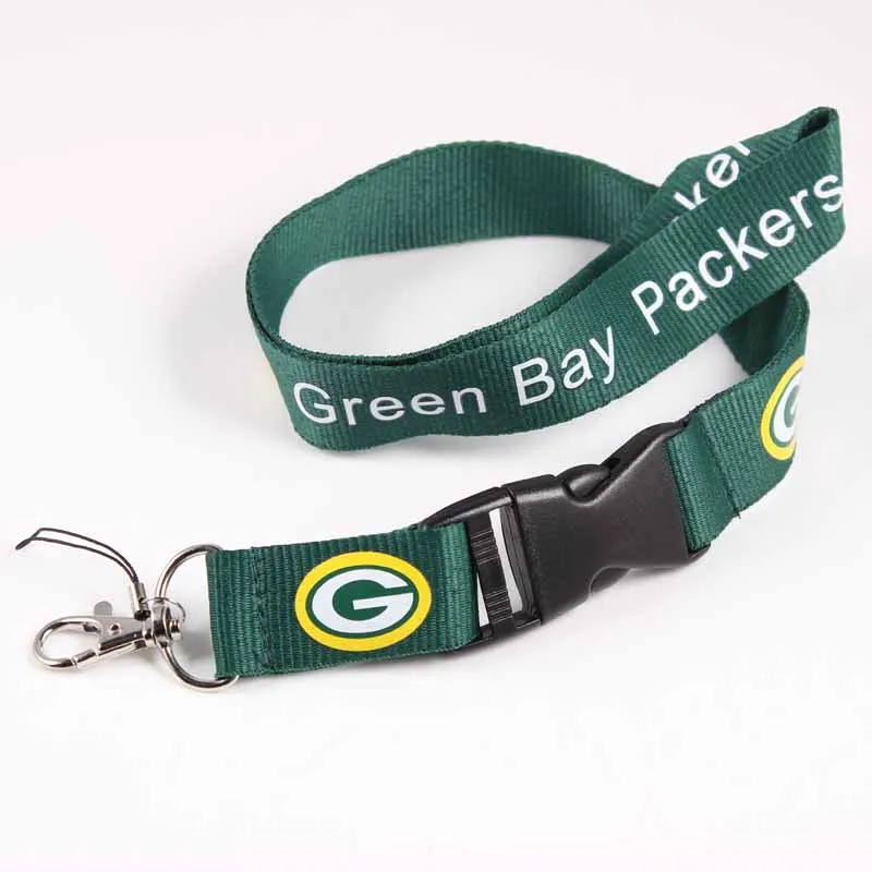 Customized Nfl Logo Neck Lanyard Lanyard Football Team Detachable Nylon