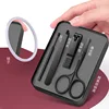 Set de recortador de vello nasal de 5 piezas [Espejo incluido]