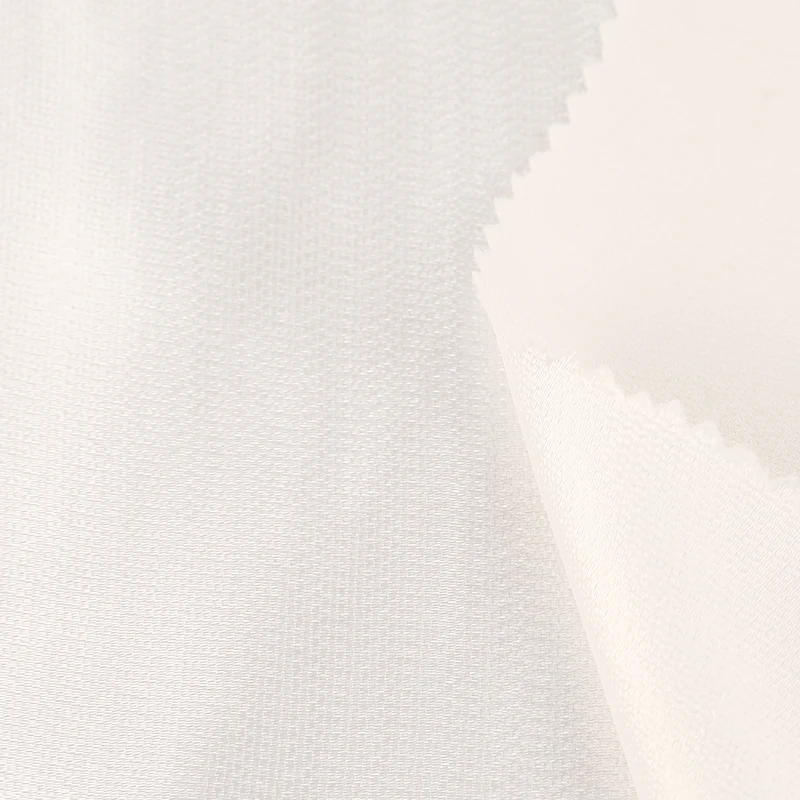 
 Wholesale Fragrant Crepe Plain Jacquard 114cm 33% Silk Fabric  