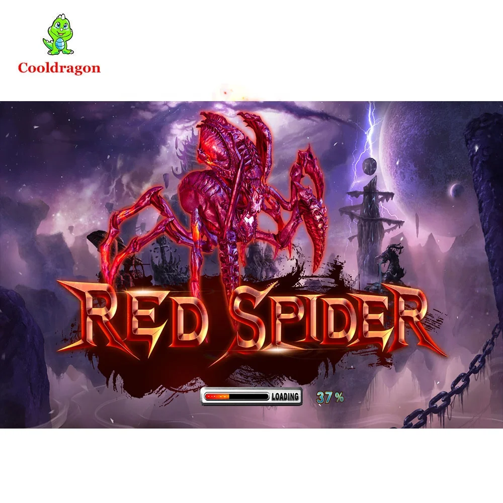 Red Spider Fish Game Board - Arcade Ocean King 3 Fishing