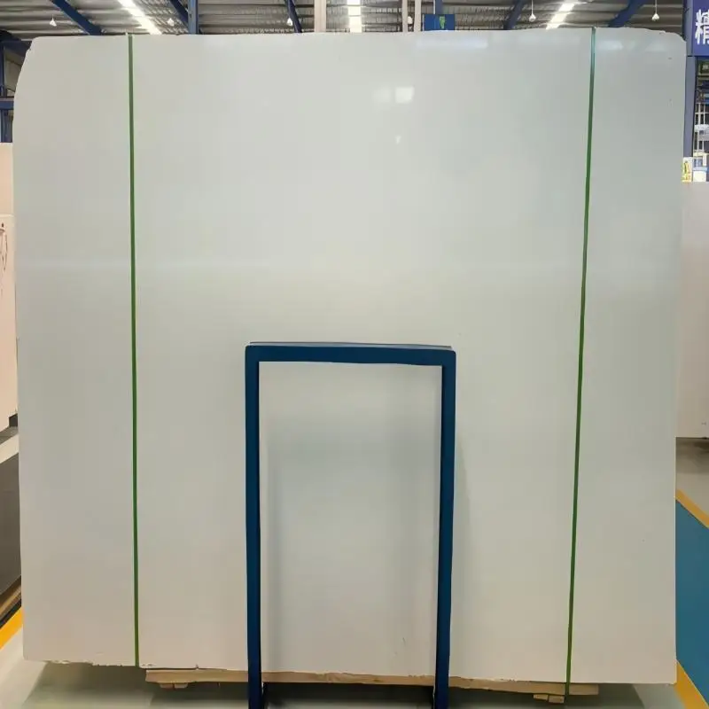 Custom Size Natural White Sand Marble Slab, Beige Marble Stone with Grey Vein for Interior Decoration and Building Material