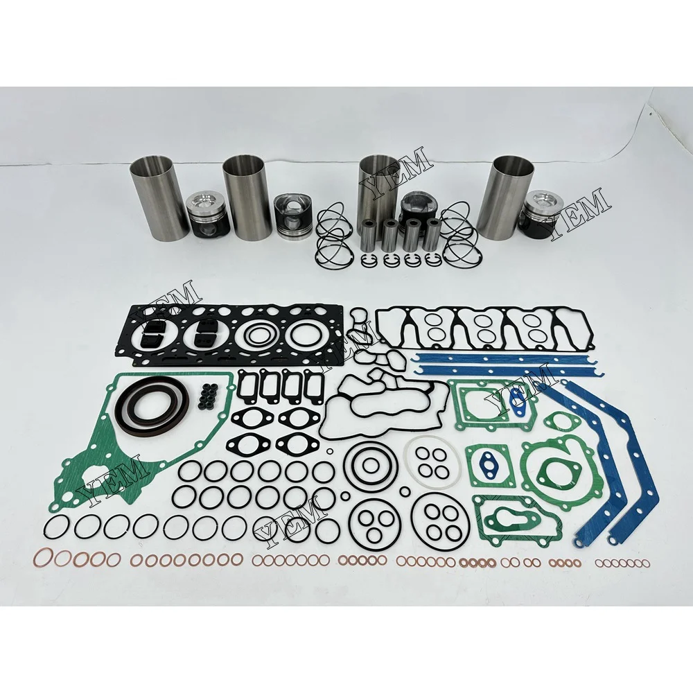 Brand New BF4M2012 Engine Rebuilding Kit With Full Gasket Set Piston Rings Liner for Deutz 4