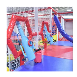 Indoor Playground Ball Blaster Slide Plastic Indoor Playground Commercial Indoor Playground Equipment