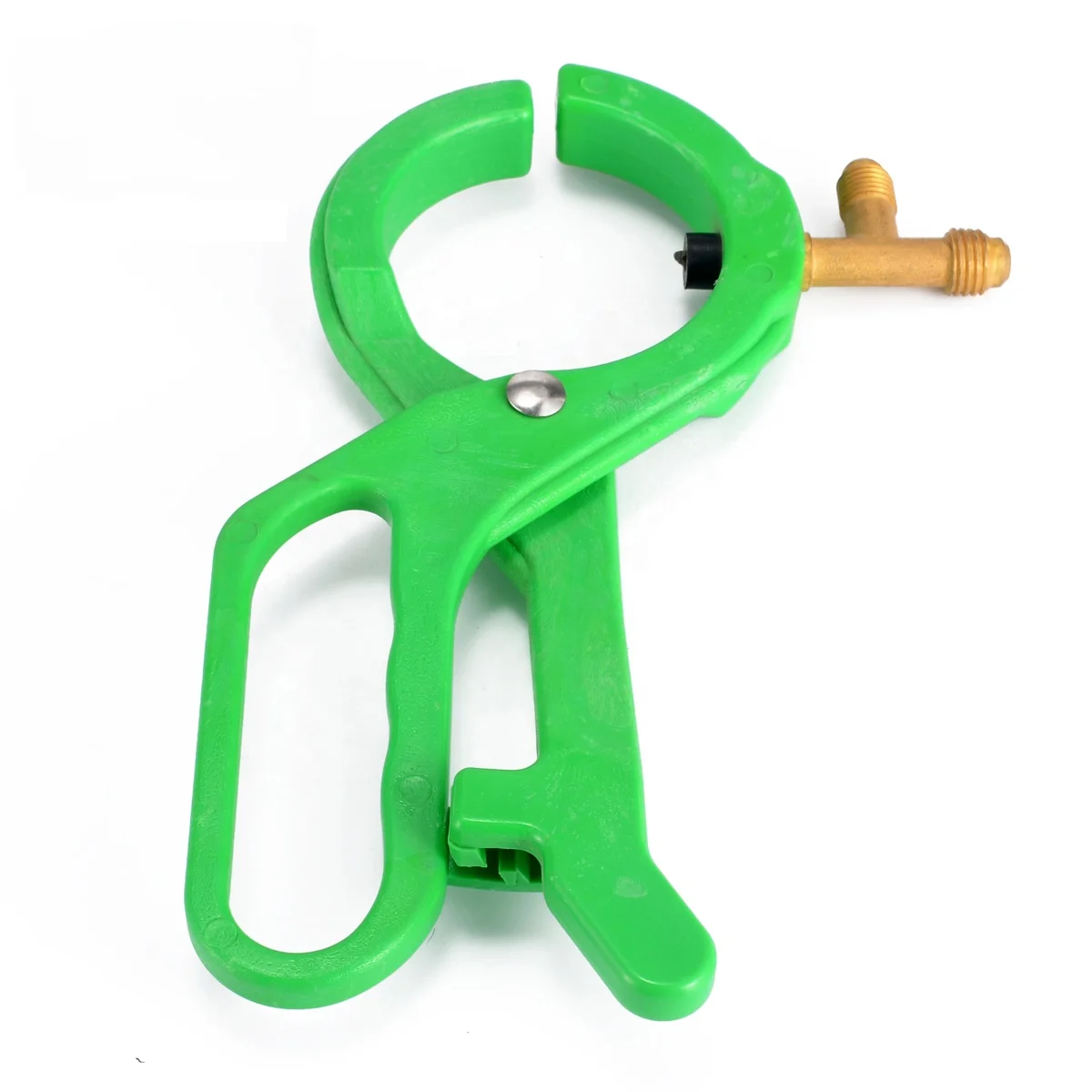 For R22 R134a R410A 1/4 SAE Auto AC Can Tap Valve Bottle Opener - Foto 13