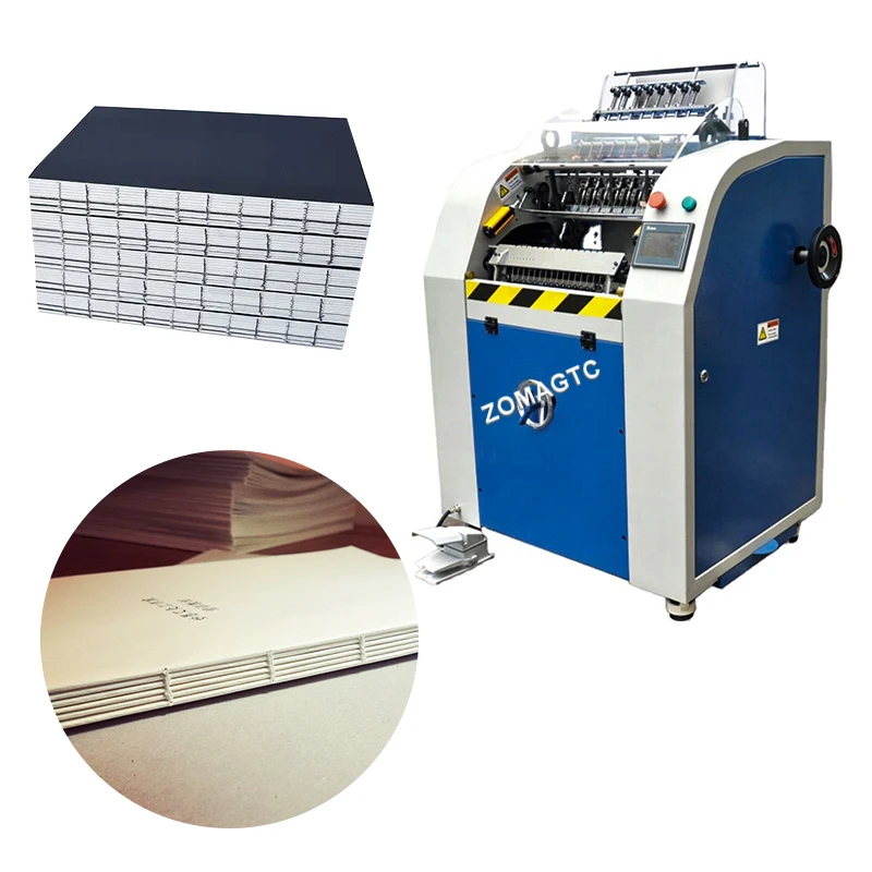 Cheap Price Automatic Folding and Book Sewing Machine Exercise Book Sewing Machine Book Thread Sewing Machine